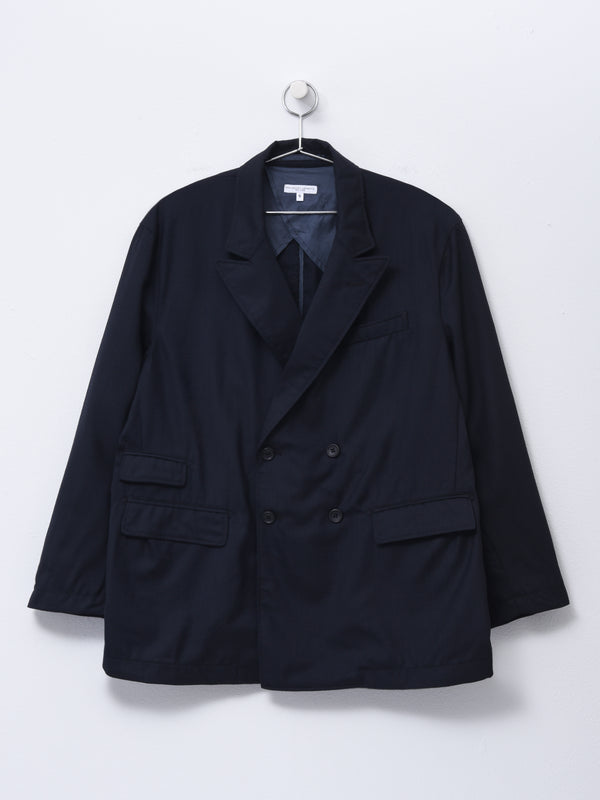 Newport Jacket_B - Dk.Navy Tropical WoolLC002